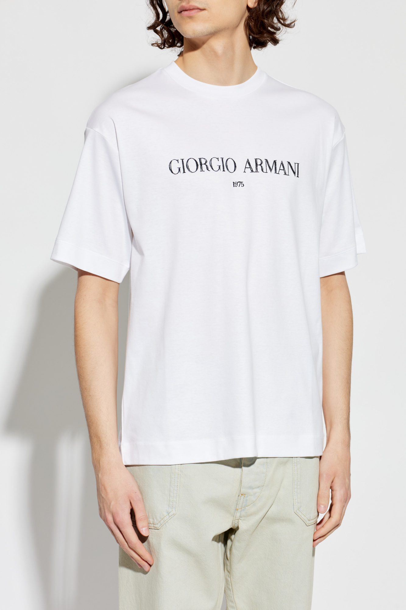 90s GIORGIO ARMANI 短丈カシミヤ混ニットポロ 90s GIORGIO ARMANI 短丈カシミヤ混ニットポロ GIORGIO 短丈カシミヤ混